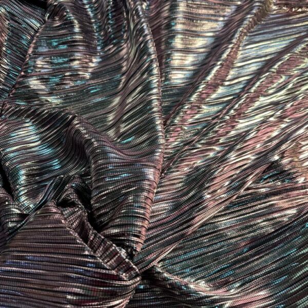 Metallic Plisse