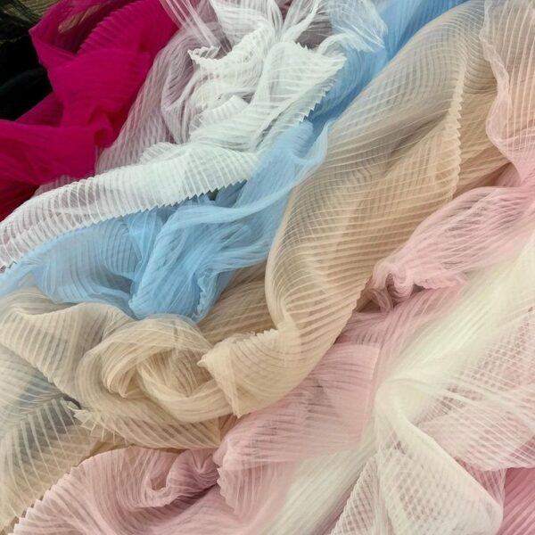 Pleated Tulle